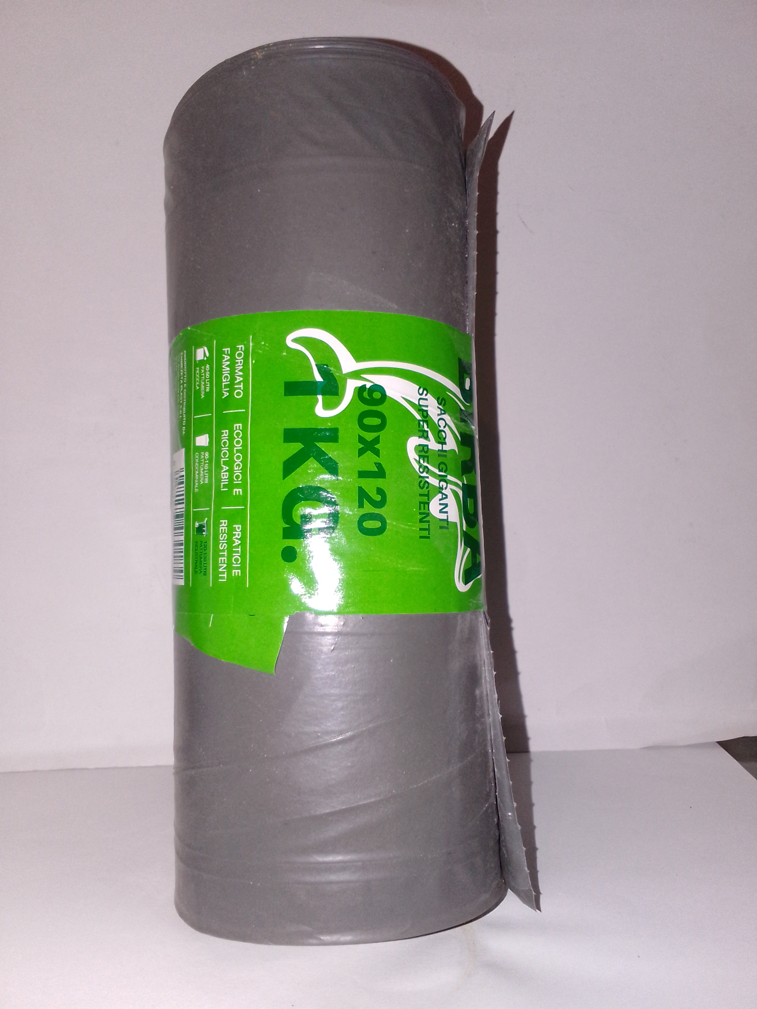 BUSTE CONDOMINIO HANDY BAG 90X120 NERO  ROTOLO.X10 KG.1